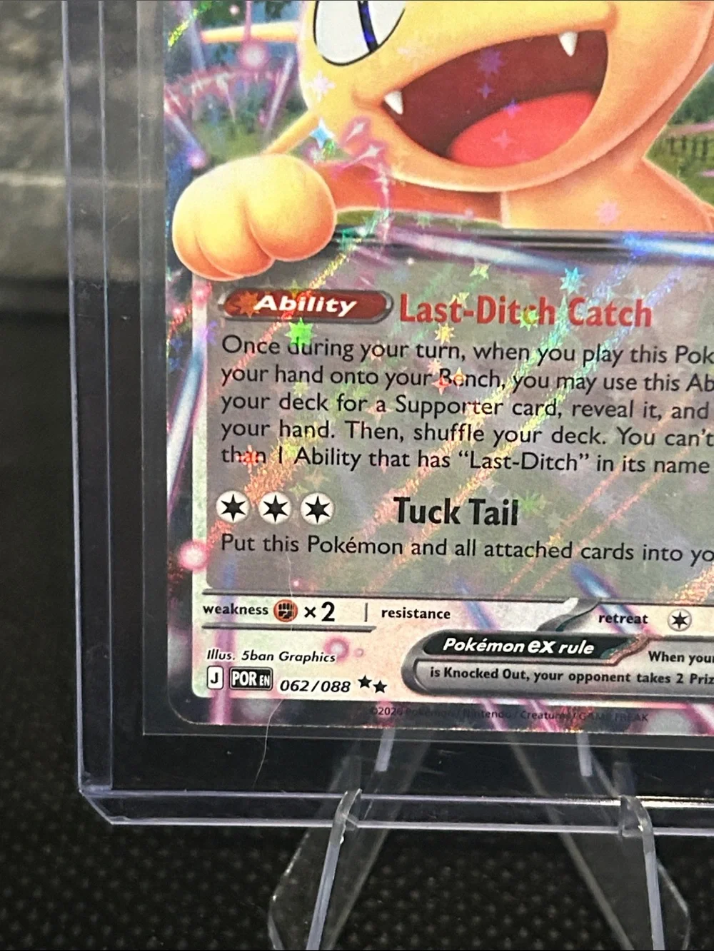 Pokemon Meowth EX Holo 062/088 from Perfect Order Set M/NM